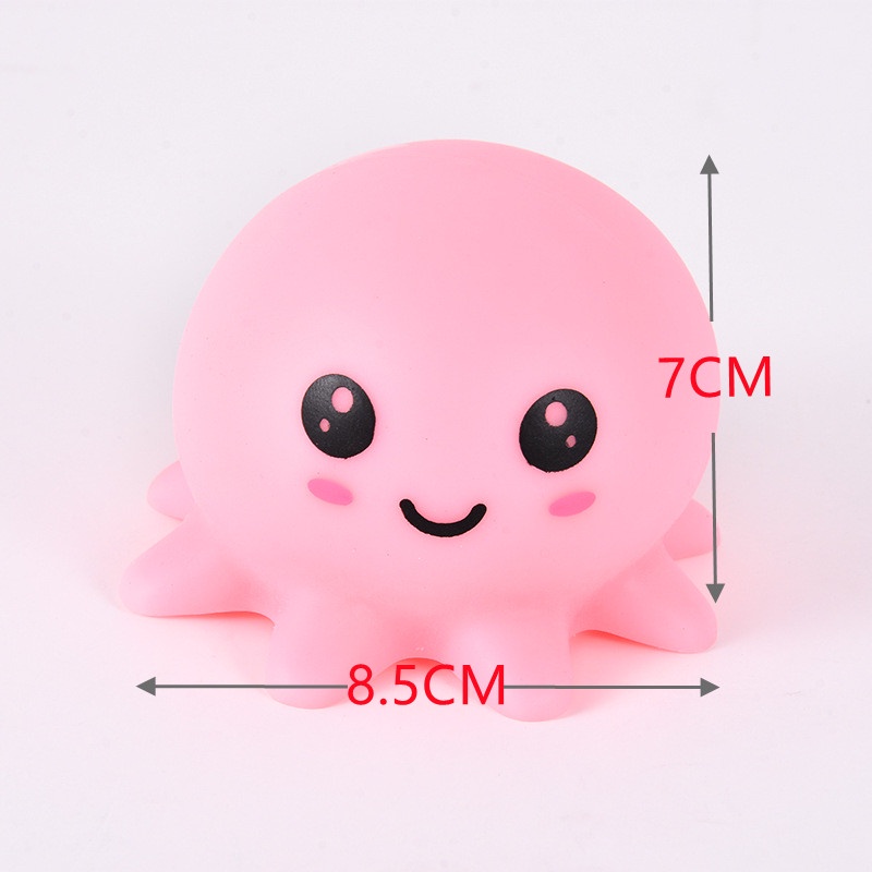 Đồ Chơi Bóp Tay Giảm Căng Thẳng Hình Bạch Tuộc 3D Dễ Thương