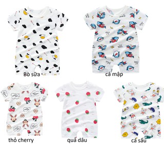Bodysuit đùi cotton sợi tre hàng Quảng Châu cho bé