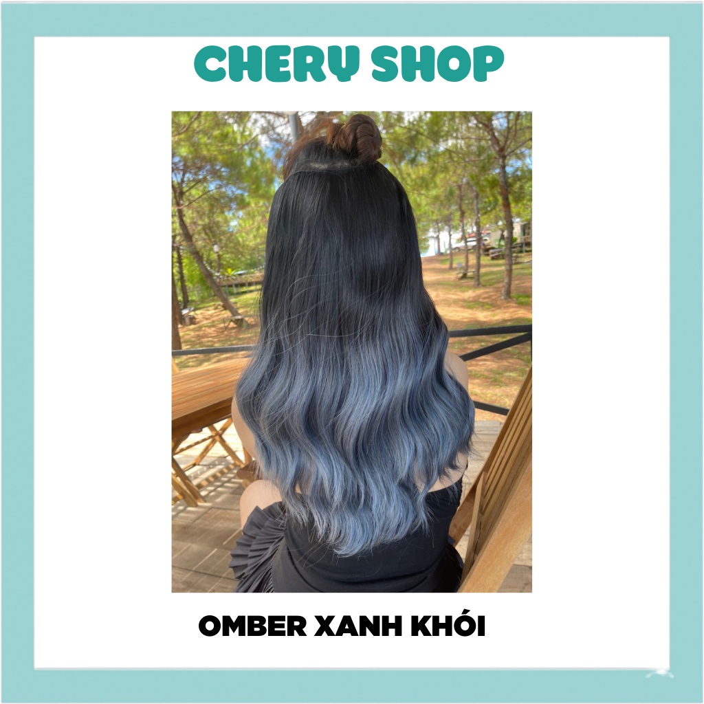 Tóc giả nữ kẹp ❤️ FREESHIP ❤️ kẹp chữ U xoăn sóng omber ngắn cực đẹp, KU17