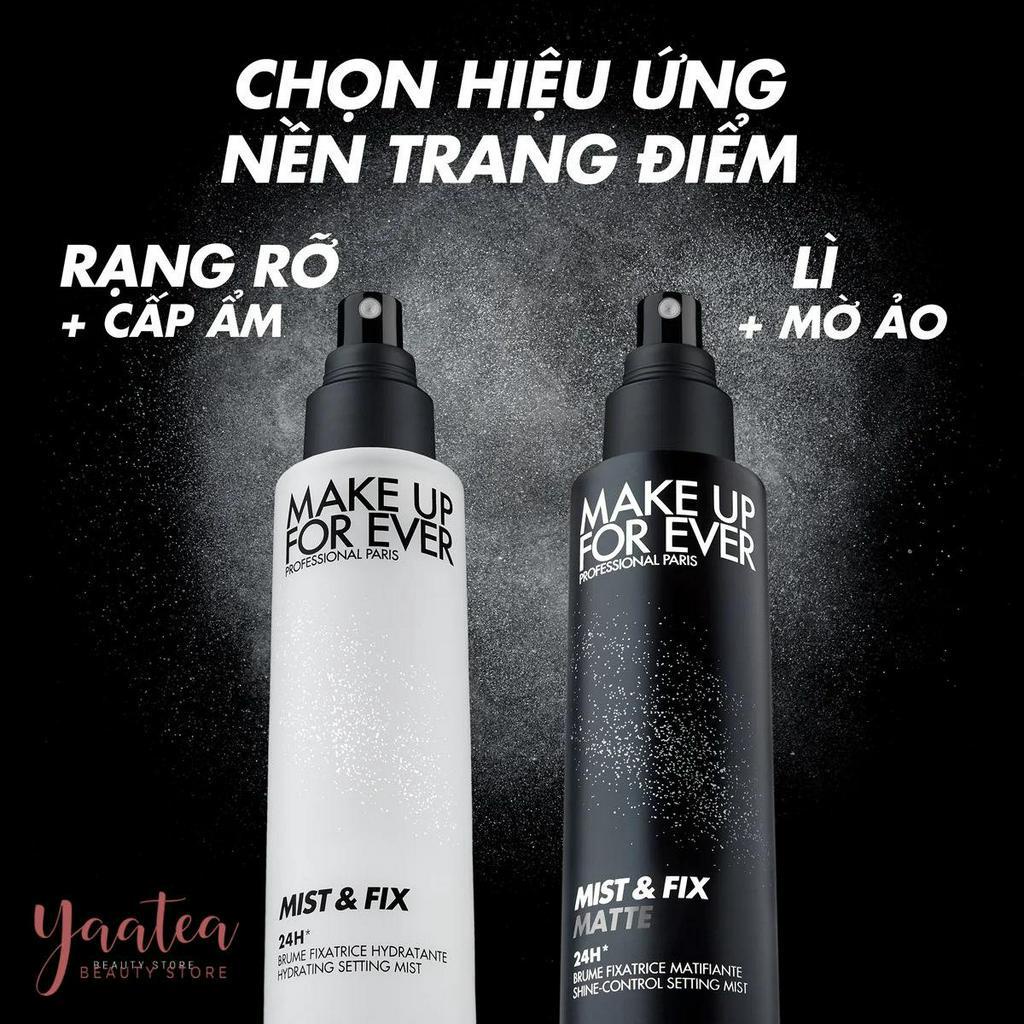 Xịt Makeup MUFE Mist & Fix Matte 24H 100ml