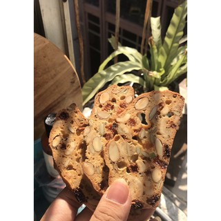 Bánh BISCOTTI nguyên cám siêu hạt 500gr - ăn kiêng lành mạnh