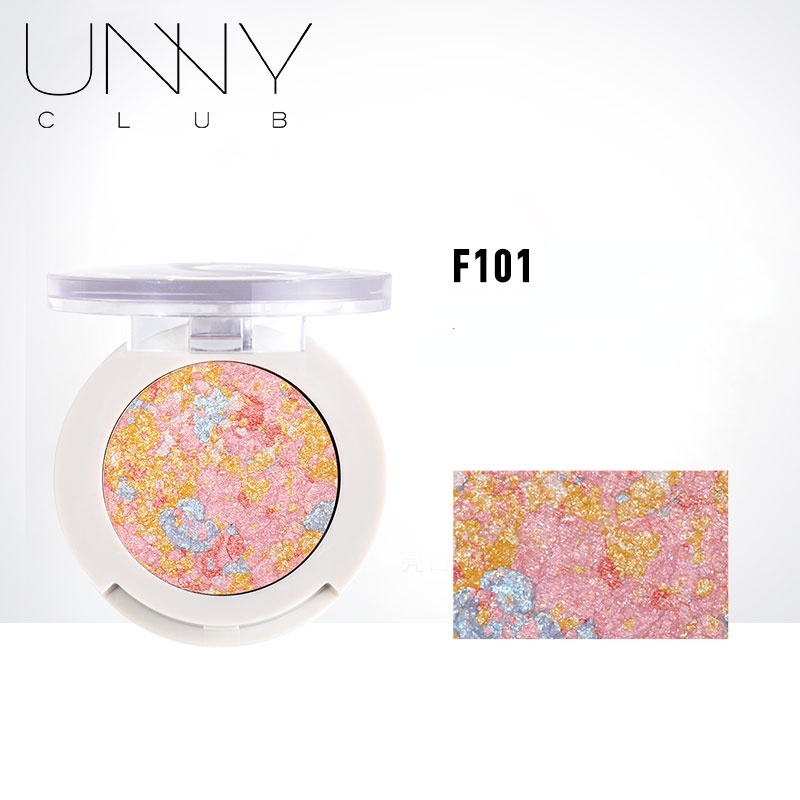 UNNY CLUB Bảng Phấn Mắt Đơn Sắc Ánh Ngọc Trai Nhung Mịn M119 S109