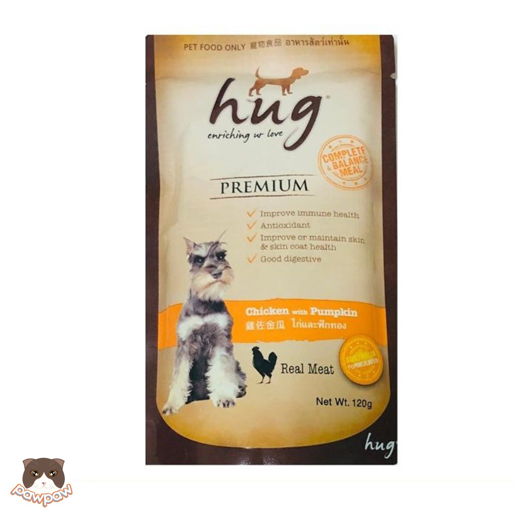 Pate Hug gói 120g cho chó