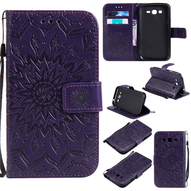 Samsung Galaxy Grand Neo Plus / GT-i9060 / GT-i9082 wallet flip phone casing