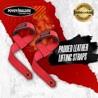 Phụ kiện tập luyện-Harbinger Padded Leather Lifting Straps