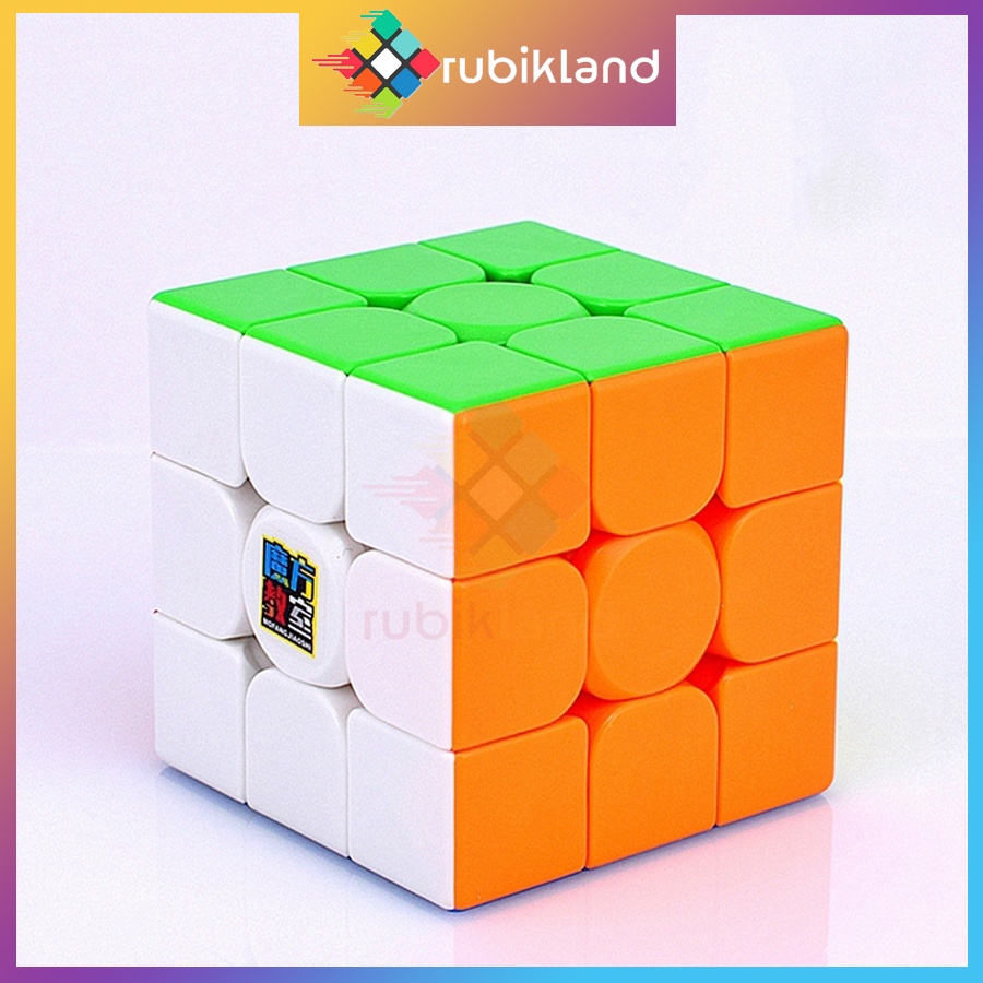 Rubik 3x3 MoYu MeiLong 3M Có Nam Châm Rubic 3 Tầng Stickerless 3x3x3 Đồ Chơi Trí Tuệ Trẻ Em