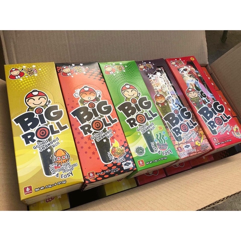 Snack Rong Biển TaoKaeNoi BIG ROLL 3g