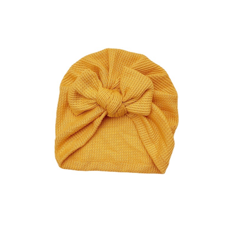 Mũ Turban Thắt Nơ Dễ Thương Cho Bé Từ 0-2 Tuổi