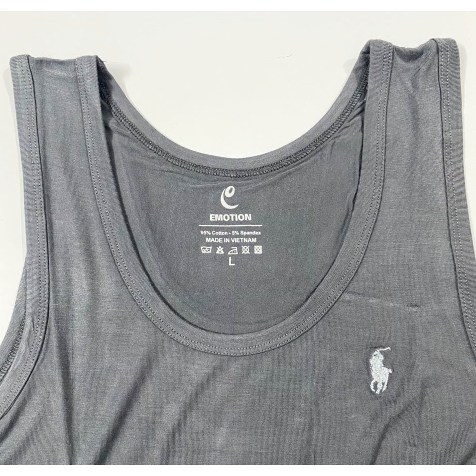 Áo ba lỗ nam chất cotton Mềm Co Dãn - Áo sát nách tanktop nam mặc nhà thoáng mát thoải mái