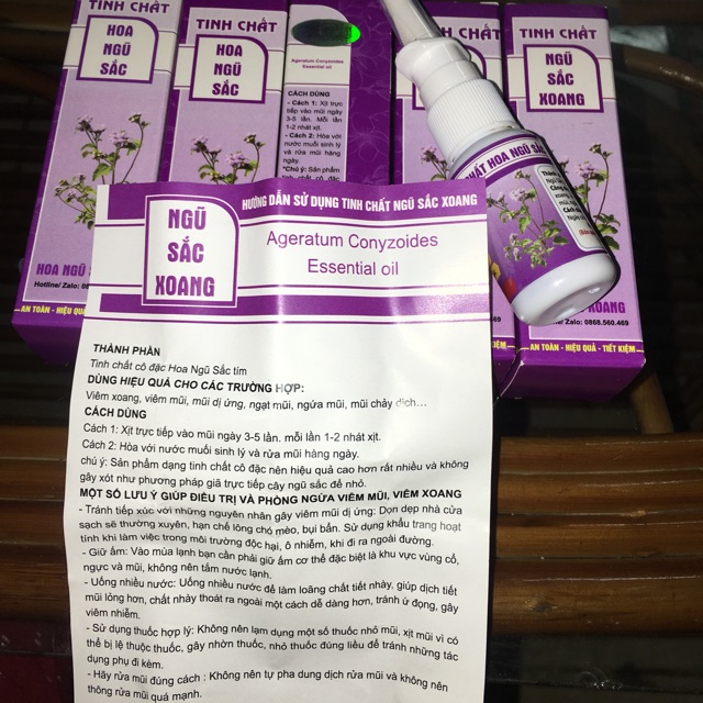 TINH CHẤT HOA CỨT LỢN 10ml
