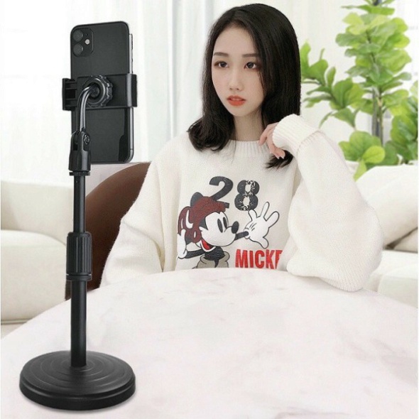 Giá Đỡ Điện Thoại - Kệ Cài Điện Thoại livestream xem video Ổn Định Xoay 360 Độ dùng để Quay Phim Ghi Hình Đa Dụng