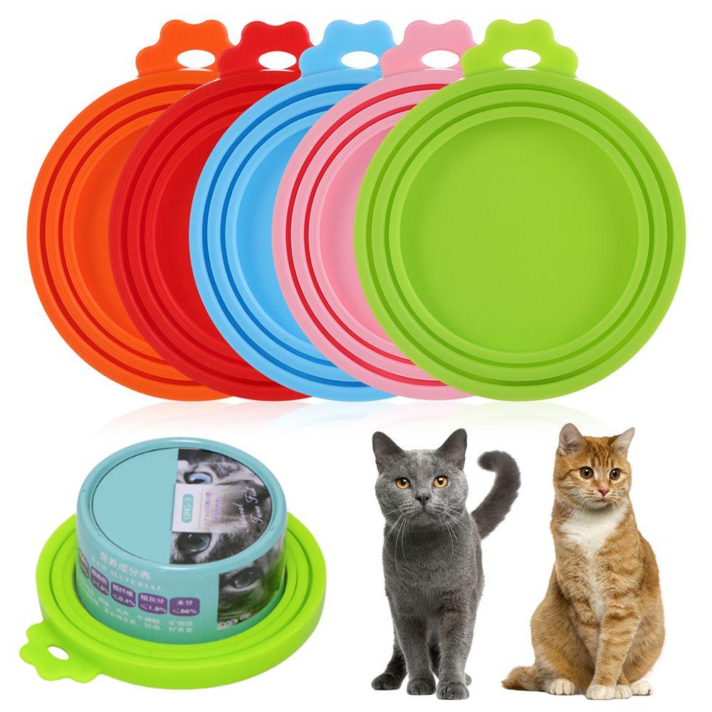 Nắp Silicone Đậy Lon Nước Giữ Thức Ăn Tươi Cho Thú Cưng