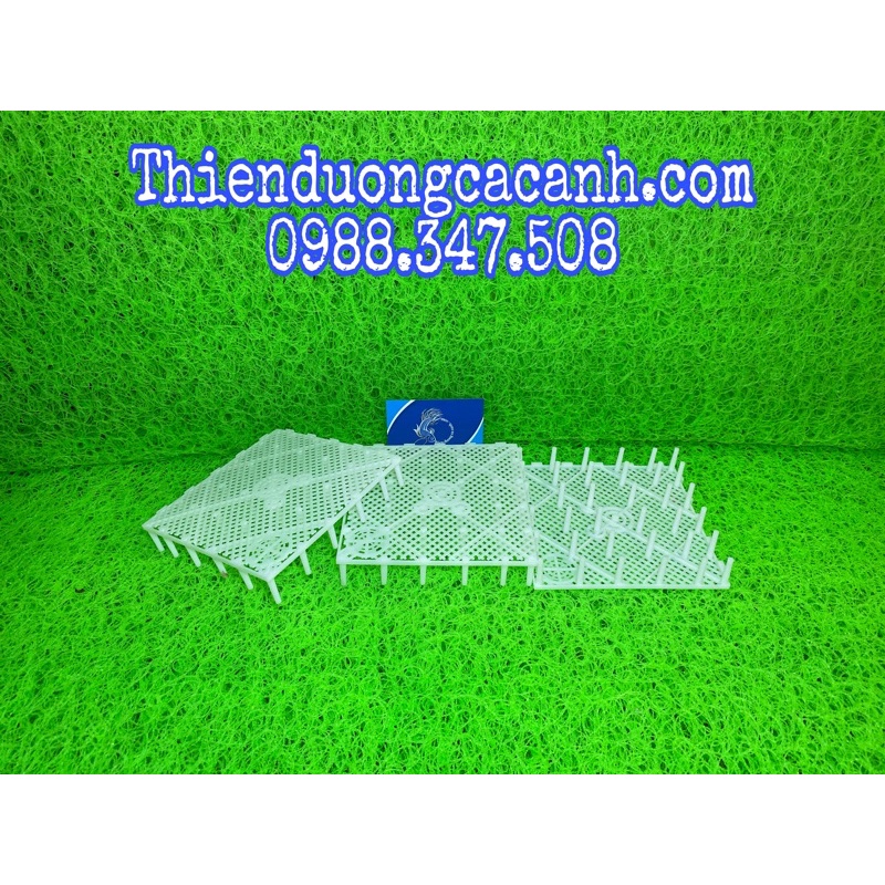 Vỹ Nhựa Lọc Đáy Hồ Cá - Mỏ Vịt Lọc Đáy - Kích Thước 14.5x14.5cm