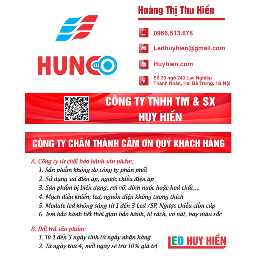 Nguồn led 12v 33A  HUNCO vỏ nhôm ngoài trời, Nguồn 12V 400W  HUNCO