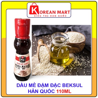 Dầu mè đậm đặc Beksul Hàn quốc chai 110ml