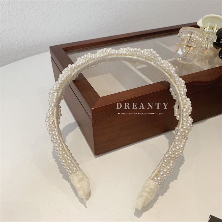 Băng Đô Đính Ngọc Trai Thời Trang Dành Cho Nữ