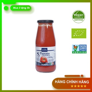 [HỮU CƠ/FREESHIP] Sốt cà chua Ý hữu cơ Sottolestelle 420g dùng làm salad , mì ý, nấu canh