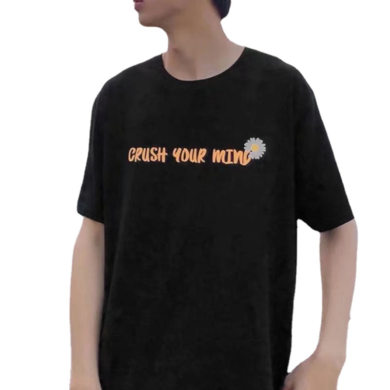 Áo Thun Tay Ngắn In Chữ M-8XL Thời Trang Mùa Hè Cho Nam