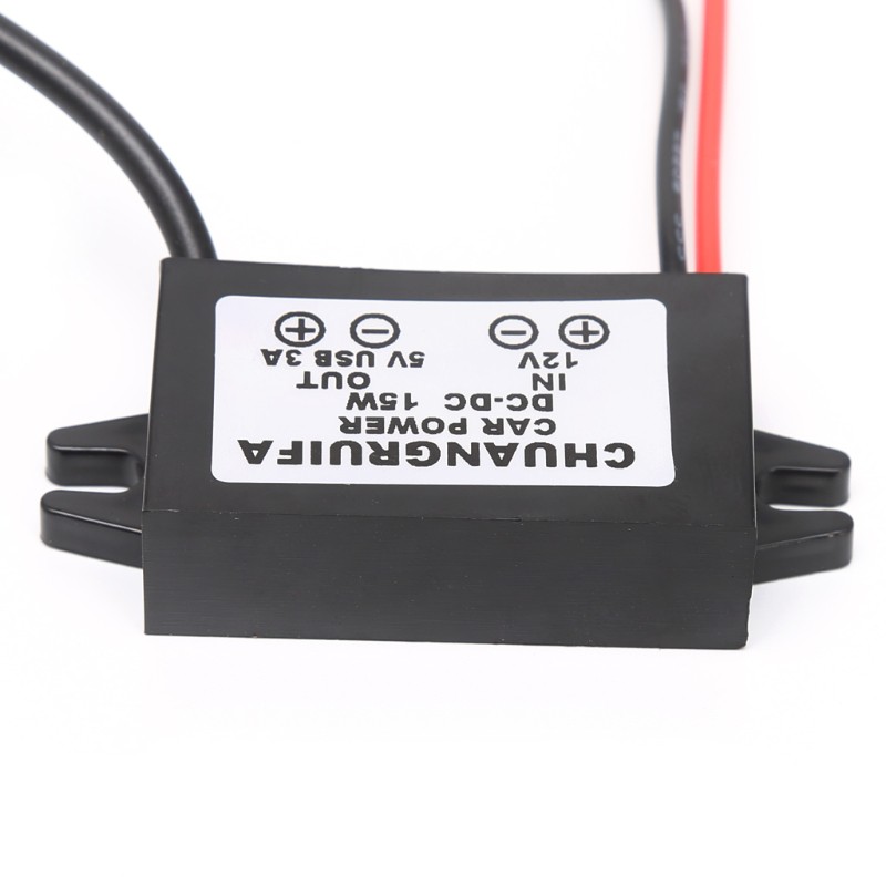 Mô đun chuyển đổi điện áp từ 12V sang 5V cho xe hơi