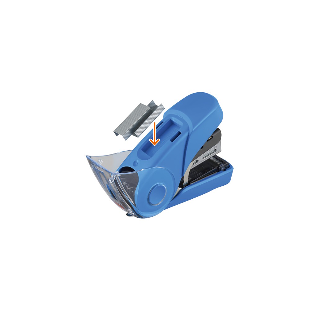 Dập ghim trợ lực MAX số 10 HD-10FL3K - 1 chiếc - Công nghệ cao, cỡ nhỏ, ghim phắng, ghim tới 32 trang/ lần