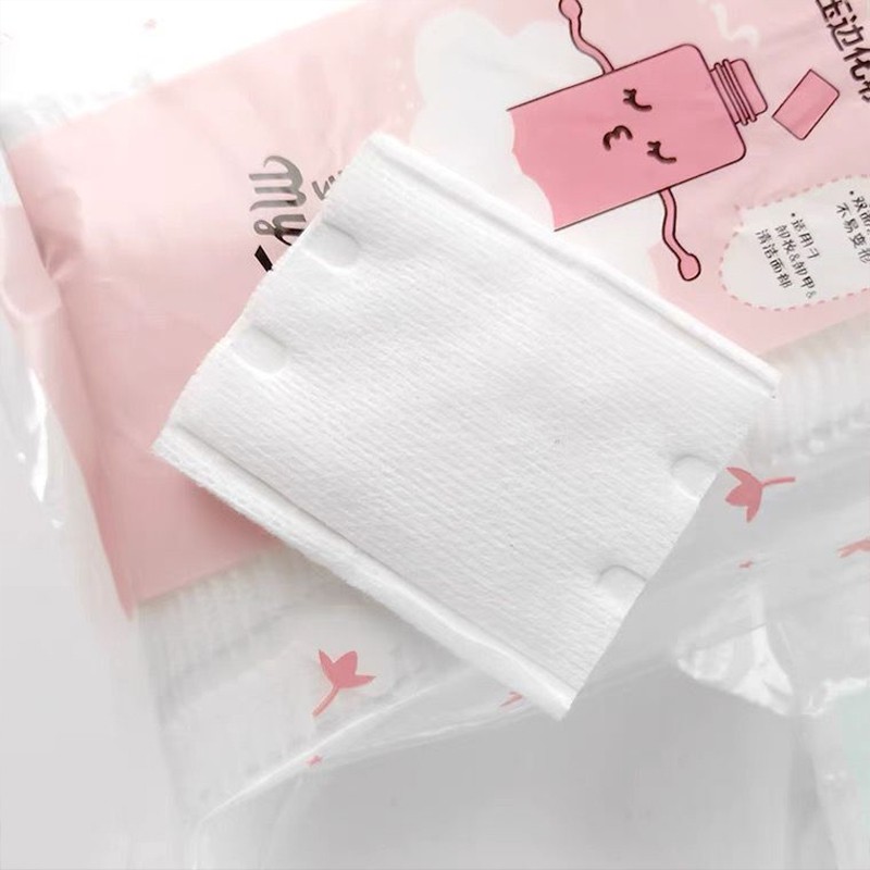 Miếng Bông Tẩy Trang cotton Mềm Mại Tiện Dụng Bông cotton Tự Nhiên 100% Nguyên Chất Chuyên Dụng Trang Điểm