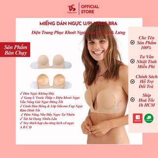 [Siêu Phẩm] Miếng Dán Ngực U-Bra/Plunge Bra Diện Khoét Ngực Sâu & Hở Lưng, Áo Dán Ngực Gọng U Hở Vai & Khoét Ngực Sâu