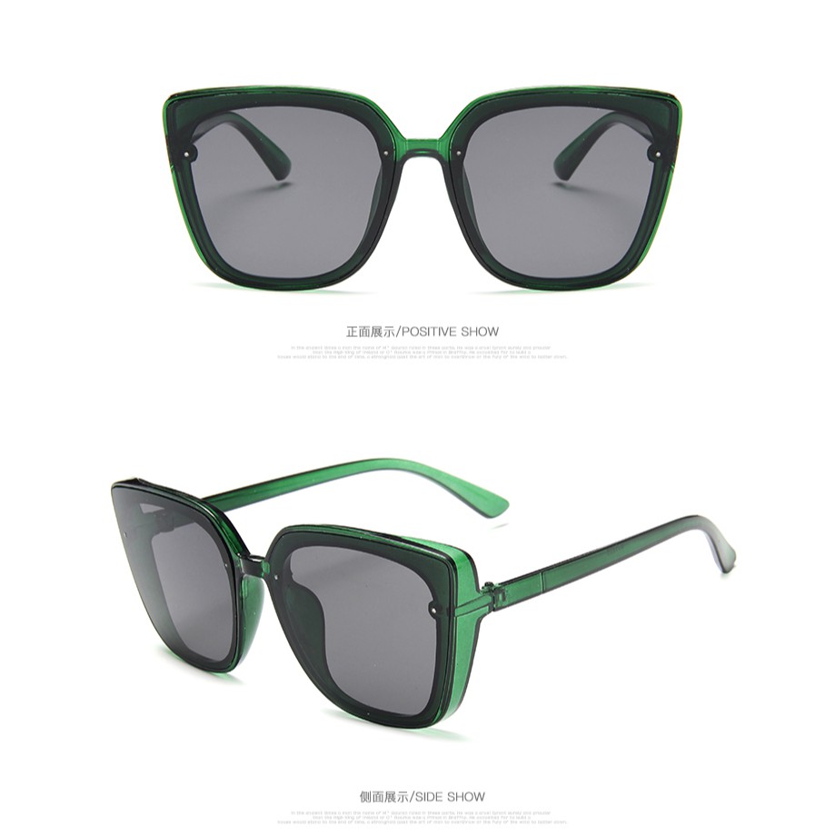 Kính mát gọng vuông phong cách sành điệu trẻ trung cho nữ