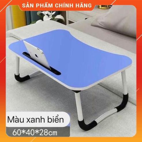 Bàn gấp gọn có khe để ipad hàng xịn - bàn học mini Huy Anh
