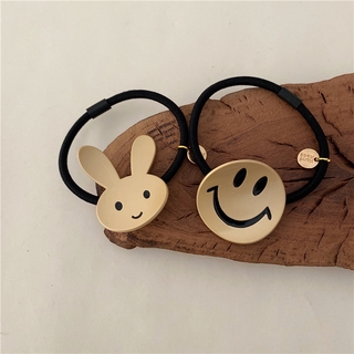 Dây buộc tóc hình chú gấu/thỏ bằng hợp kim xinh xắn