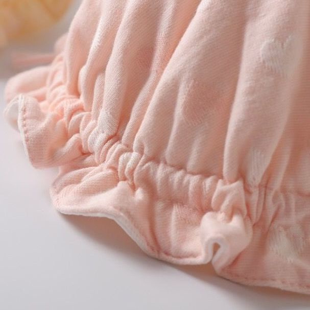 Mũ Cotton Thuần Khiết Siêu Dễ Thương Phong Cách Mới Cho Bé Gái Sơ Sinh