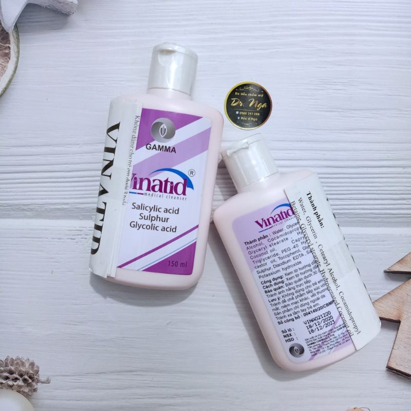 ✔️ Sữa tắm gội vinatid 150ml