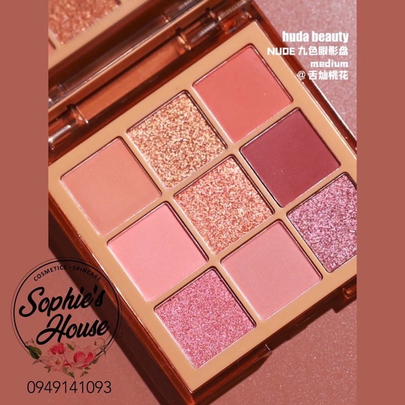 Bảng mắt HUDA NUDE MEDIUM