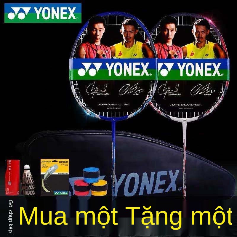 Mua một tặng Vợt cầu lông carbon chính hãng Yonex yy Lin Danhuang siêu nhẹ và bền đánh đôi nam nữ