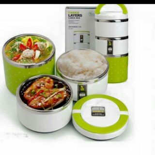 Cặp lồng giữ nhiệt chấm bi