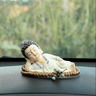Tượng Phật nằm niết bàn - Phật Ông áo trắng