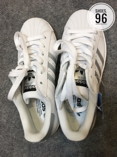 |Ảnh thật| Adidas Superstar Silver