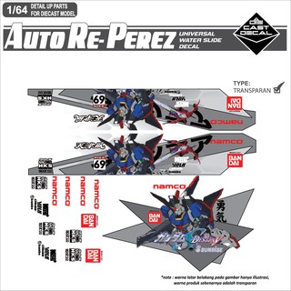 Decal dán xe hơi hình Gundam Destiny