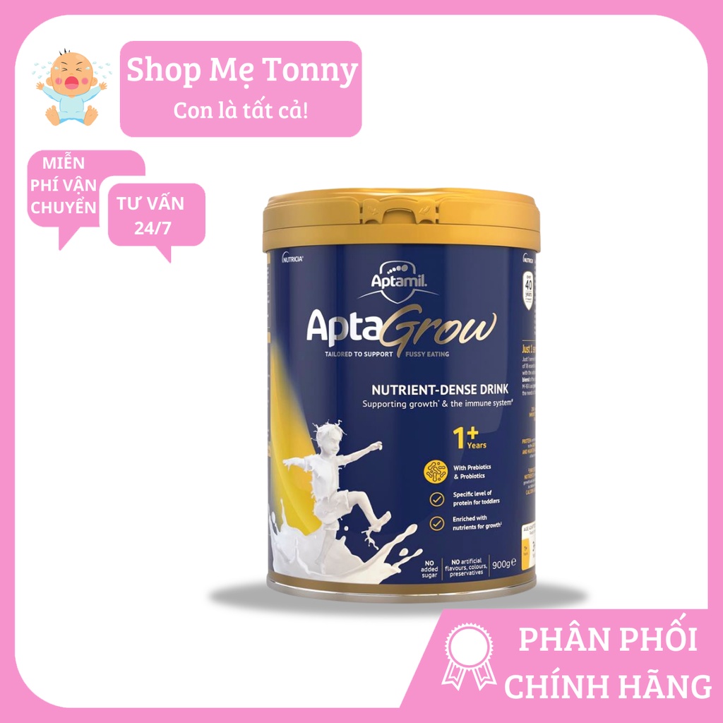 Sữa Aptamil AptaGrow 1+ - 900g của Úc