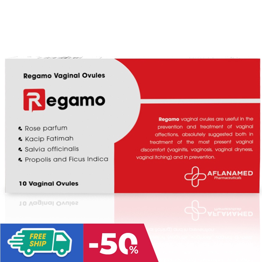 Regamo - Viên Đặt Chống Viêm Phụ Khoa 🔥FREESHIP🔥 Lấy Lại Vẻ Đẹp Thanh Xuân