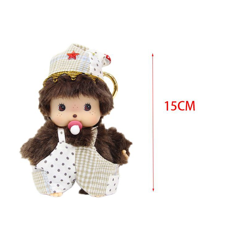 Thú Nhồi Bông Hình Monchhichi Dễ Thương 15cm 31 Kiểu