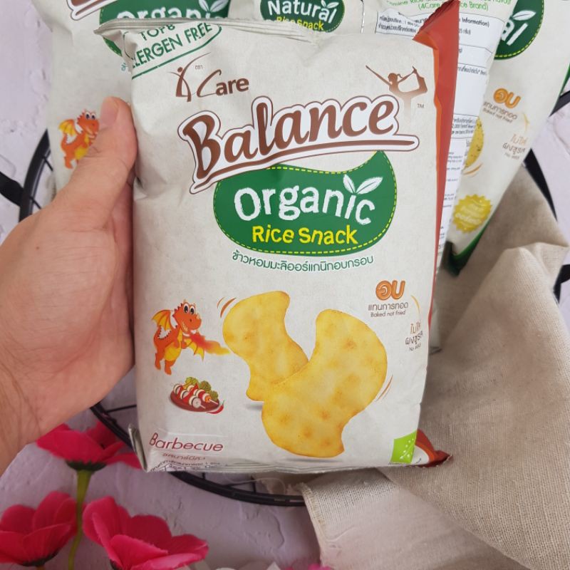 Bánh Snack Gạo Hữu Cơ 4Care Balance 25g