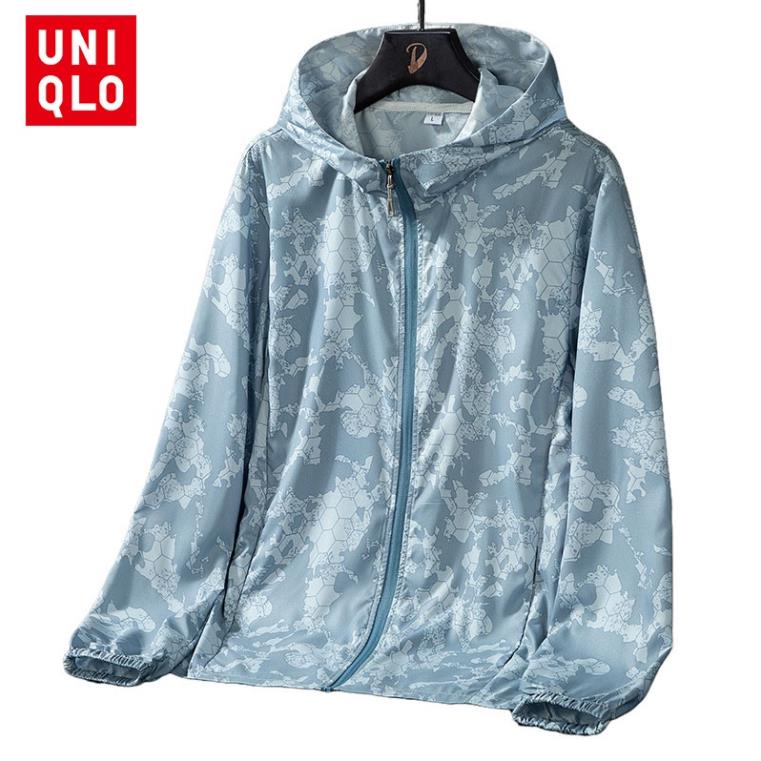 Áo Khoác Chống Nắng Uniqlo 2022 Siêu Nhẹ Thoáng Khí Họa Tiết Rằn Ri Thời Trang Cho Nam Và Nữ 💯