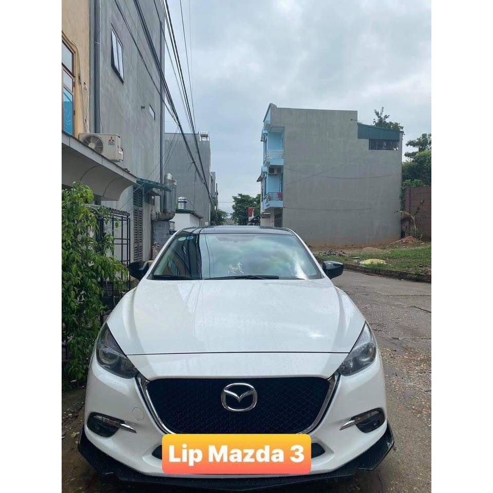 Líp Trước,Cản Trước Thể Thao Mazda 3 Đời2015-2019,2020-2023 Nhựa ABS Cao Cấp