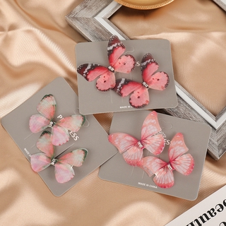Kẹp Tóc Hình Bướm Đính Đá