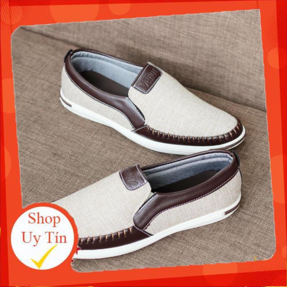 [Chuẩn Nam Tính] GIÀY LƯỜI NAM VẢY BỐ CÓ 4 MÀU (L02) [Shop Uy Tín] | BigBuy360 - bigbuy360.vn