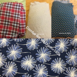Combo 4m vải =140k