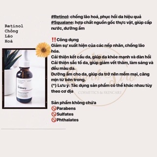 SERUM THE ORDINARY - RETINOL 1% IN SQUALANE