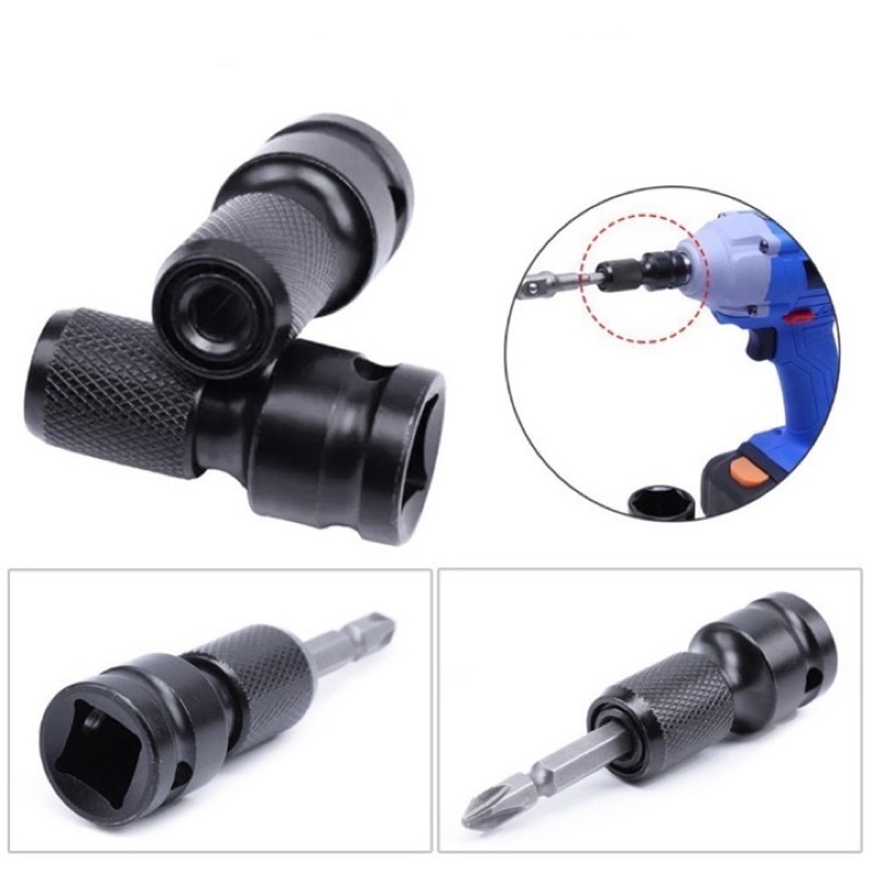 Đầu Chuyển Bulong 1/2 Sang Bắn Vít Lục Giác