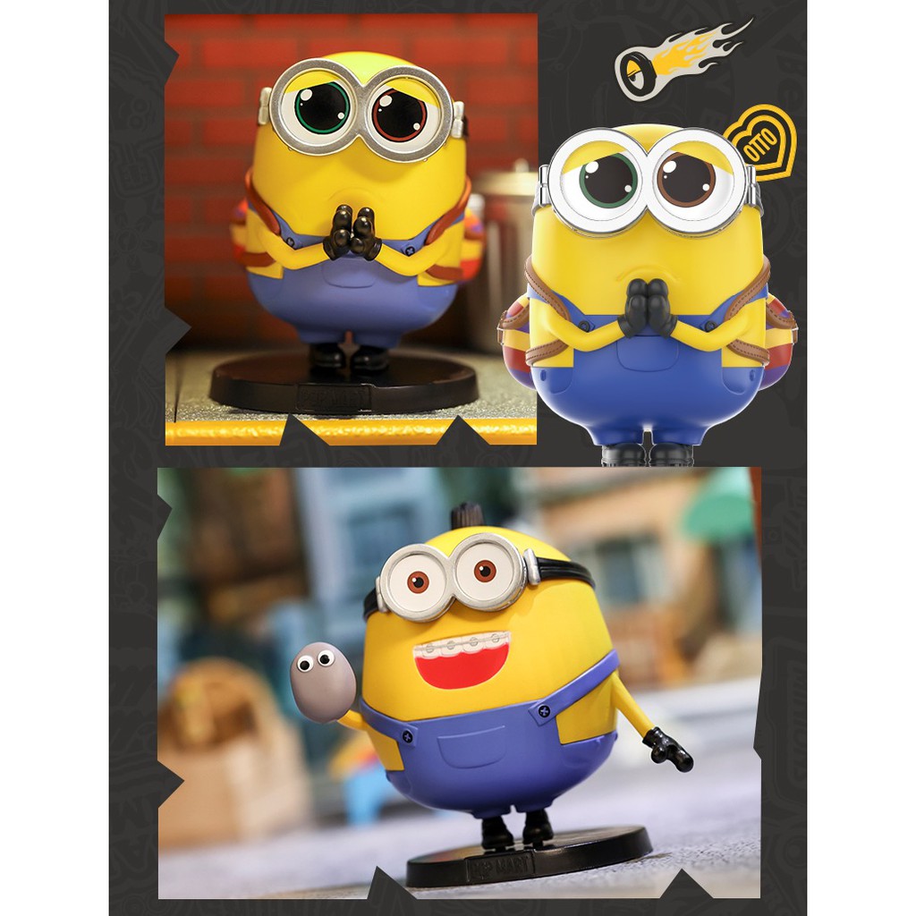 Mô Hình Nhân Vật Minions Mắt To 2 Series Dễ Thương