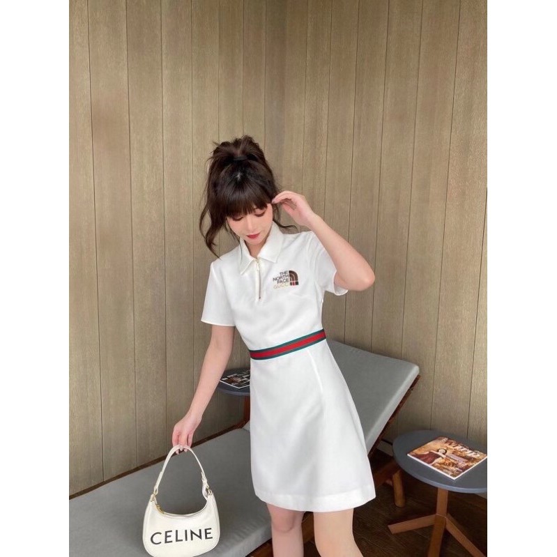 Đầm polo, đầm dáng suông thời trang cao cấp Gucci GG GC